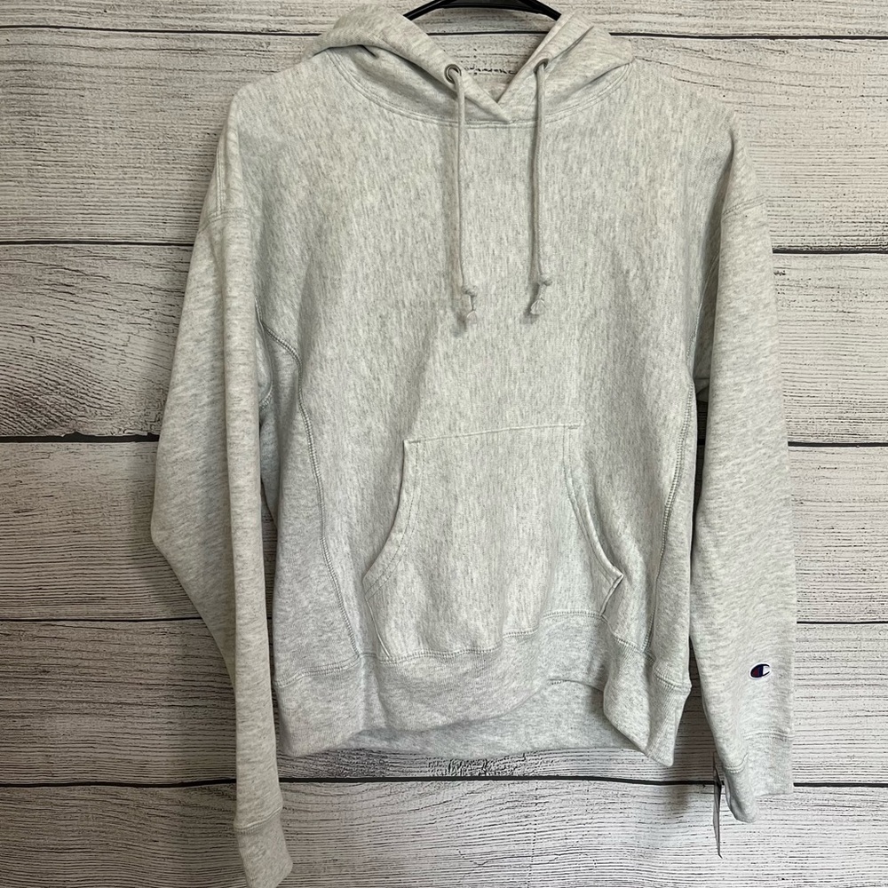 Champion Reverse Weave Silver NWT Size Small
